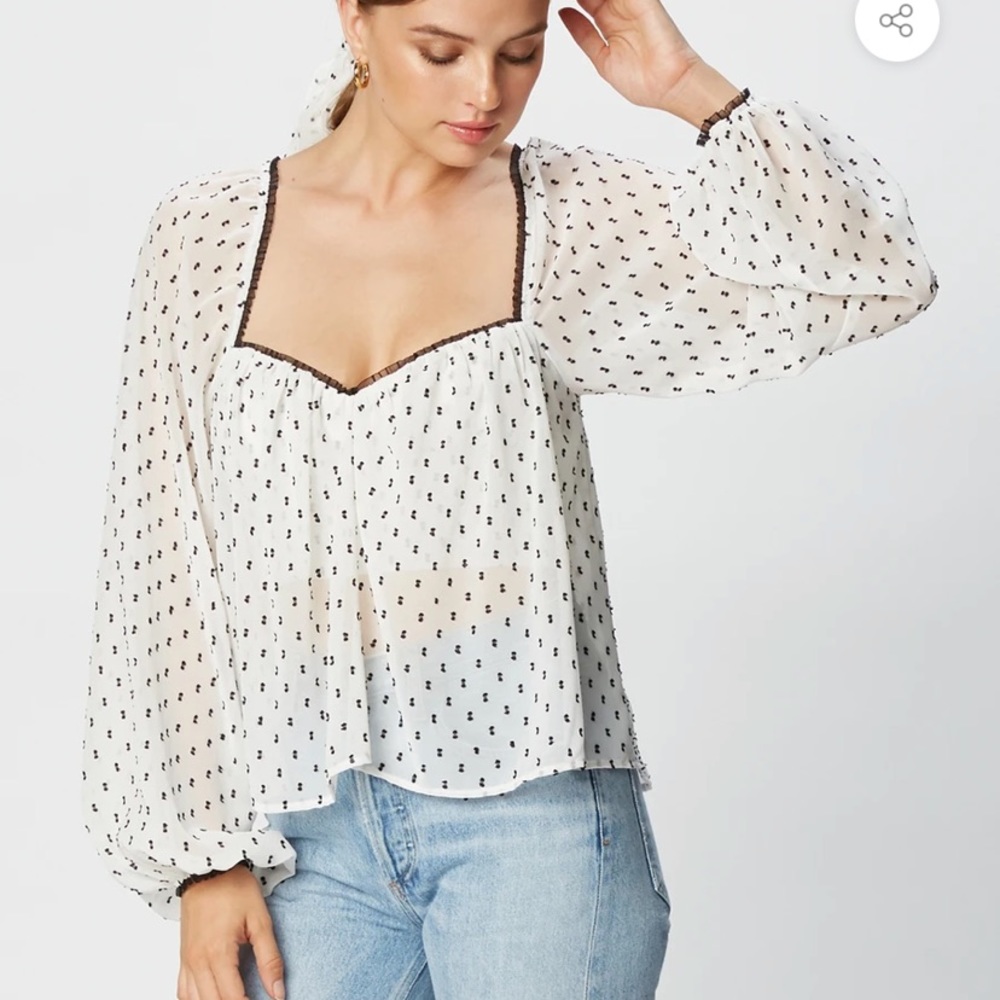 NWT Flynn Skye Janelle Blouse